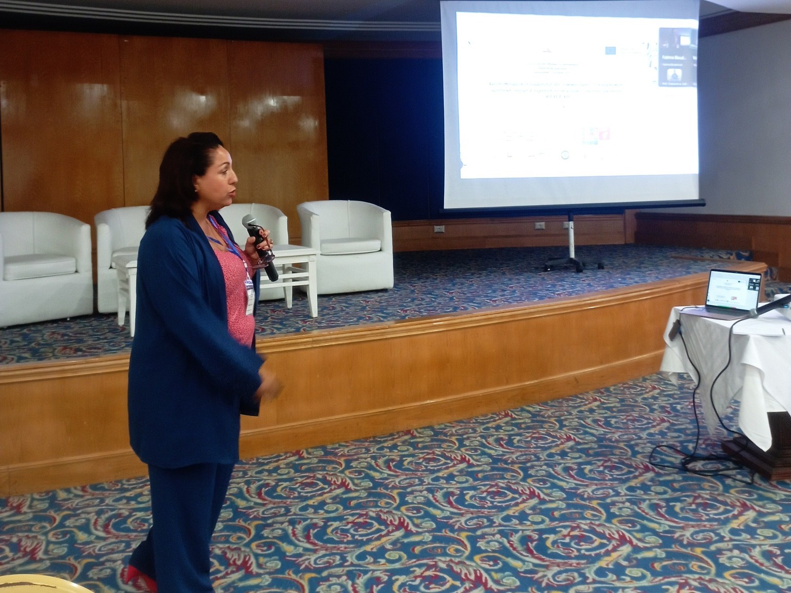 Conference audience during the WE4LEAD session at Hammamet, Tunisia